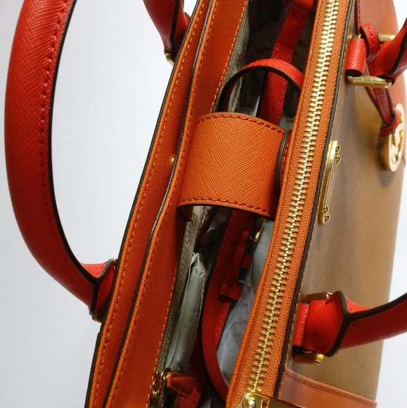 Micheal Kors Kellen Bag Tangerine - Picture 2 of 3